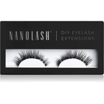 Nanolash DIY Eyelash Extensions trsové nalepovacie mihalnice bez uzlíka Heartbreaker 36 ks