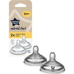 Tommee Tippee Natural Start Anti-Colic Teat savička na láhev Medium Flow 3 m+ 2 ks Tommee Tippee Natural Start Anti-Colic Teat savička na láhev Medium Flow 3 m+ 2 ks