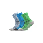 VoXX 3PACK dětské ponožky vícebarevné (Bomberik-mix-uni) 30/34