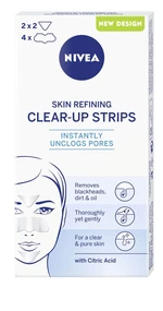 Nivea Osvěžující čisticí pleťové náplasti (Refining Clear-Up Strips) 6 ks Nivea Osvěžující čisticí pleťové náplasti (Refining Clear-Up Strips) 6 ks