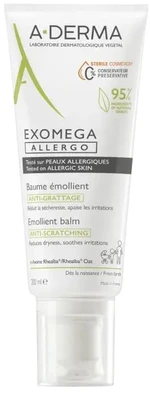 A-DERMA Exomega Allergo Emolienční balzám pro alergickou a atopickou pokožku 200 ml A-DERMA Exomega Allergo Emolienční balzám pro alergickou a atopickou pokožku 200 ml