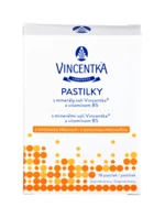 VINCENTKA Pastilky ovocné 18 pastilek