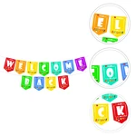 The Banner Back To School Season Supplies Classroom Pendant Welcome Pennant Office Decor