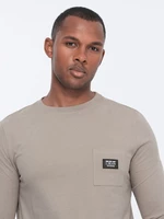 Ombre Men's longsleeve with pocket