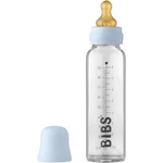 BIBS Baby Glass Bottle 225 ml kojenecká láhev Baby Blue 225 ml