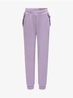 Light Purple Girls' Sweatpants ONLY Feel
