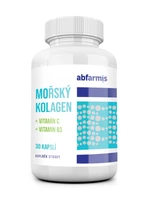 Abfarmis Mořský kolagen + vitamín C + vitamín B3 30 kapslí