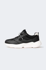 DEFACTO Men High-Sole Lace-up Faux Leather Sneaker