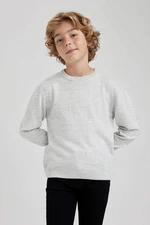 DEFACTO Boy Regular Fit Crew Neck Pullover