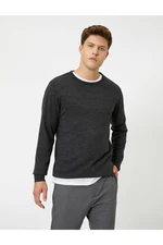 Koton Men's Anthracite Sweater