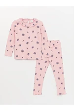 LC Waikiki Crew Neck Long Sleeve Printed Baby Girl's T-Shirt And Leggings 2-piece Set LC Waikiki Crew Neck Long Sleeve Printed Baby Girl's T-Shirt And Leggings 2-piece Set