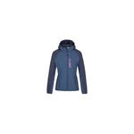 Women's softshell running jacket Kilpi BALANS-W dark blue