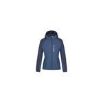 Women's softshell running jacket Kilpi BALANS-W dark blue