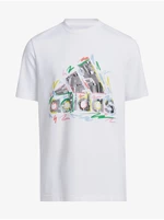 White adidas Performance T-Shirt