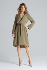 Figl Woman's Dress M464 Olive
