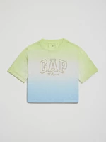 GAP Bavlněné tričko organic s logem - Dámské
