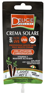 Delice Solaire Carota Nera opalovací krém s černou mrkví SFP50+ 50 ml