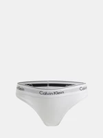 Calvin Klein Bielizna Szerokie owiesek Białe Figi