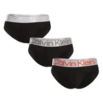 3PACK men's briefs Calvin Klein black