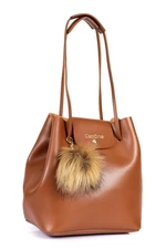Capone Outfitters Capone Women's Padova Leather Ginger Shoulder Bag