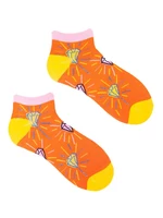 Yoclub Unisex's Ankle Funny Cotton Socks Patterns Colours SKS-0086U-B600