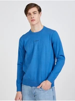 Blue Men Sweatshirt Essential Calvin Klein Jeans - Men