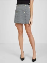 White and Black Checkered Skirt ORSAY - Ladies