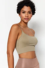 Jerf Vella - Rope Straps Comfort Khaki Sport Bra