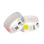 Zebra 10015355K Z-Band UltraSoft, adult, náramkové tape, white