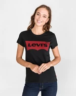 Levi's® The Perfect Graphic Triko Černá