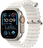 Apple Apple Watch Ultra 2 49mm titanová s bílým oceánským řemínkem