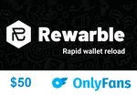 Rewarble OnlyFans $50 Gift Card US