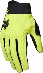 FOX Defend Gloves Fluorescent Yellow XL Kesztyű kerékpározáshoz