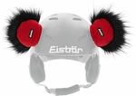 Eisbär Teddy Ears Black/Red UNI Lyžiarska prilba