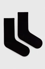 Ponožky BOSS 2-pack dámské, černá barva, 50502105