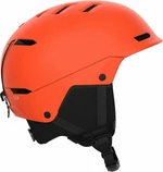 Salomon Husk Jr Neon Orange JS (53-56 cm) Casque de ski