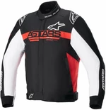 Alpinestars Monza-Sport Jacket Black/Bright Red/White XL Textilní bunda