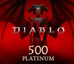 Diablo IV - 500 Platinum Voucher XBOX One / Xbox Series X|S CD Key
