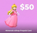Nintendo eShop Prepaid Card $50 CA Key