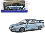 1987 Ford Sierra Cosworth RS500 RHD (Right Hand Drive) Glacier Blue Metallic 1/18 Diecast Model Car by Solido