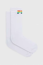 Ponožky Fila 2-pak pánske, biela farba