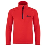 Kids fleece sweatshirt Kilpi ALMERI-J red