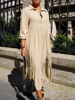 Mustard dress LeMonada cxp0942. E59