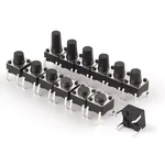 20PCS/lot Tactile Switch Momentary Tactile tact Push Button Switch 6x6x4.3/5/5.5/6/7/8/9/10/11mm Mini Micro Switch 6x6mm