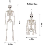 NEW 40cm*10.5cm Halloween Skeleton Ghost House Decoration And Layout Props Simulated Skeleton Supplies