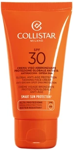 Collistar Ochranný krém na obličej pro intenzivní opálení SPF 30 (Tanning Face Cream) 50 ml