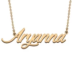 Aryanna Custom Name Necklace Customized Pendant Choker Personalized Jewelry Gift for Women Girls Friend Christmas Present