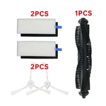 Roll Side Brush Mop Cloth HEPA Filter For 360 S6 Robotic Vacuum Cleaner Spare Parts Accessories
