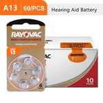 Mini Hearing Aids Battery A13 PR48 High Performance RAYOVAC PEAK Zinc Air Batteries For Hearing Aids Listen Device Dropshipping