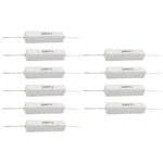 8 Pcs Wire Wound Ceramic Cement Resistor 8 Ohm 20W 5%